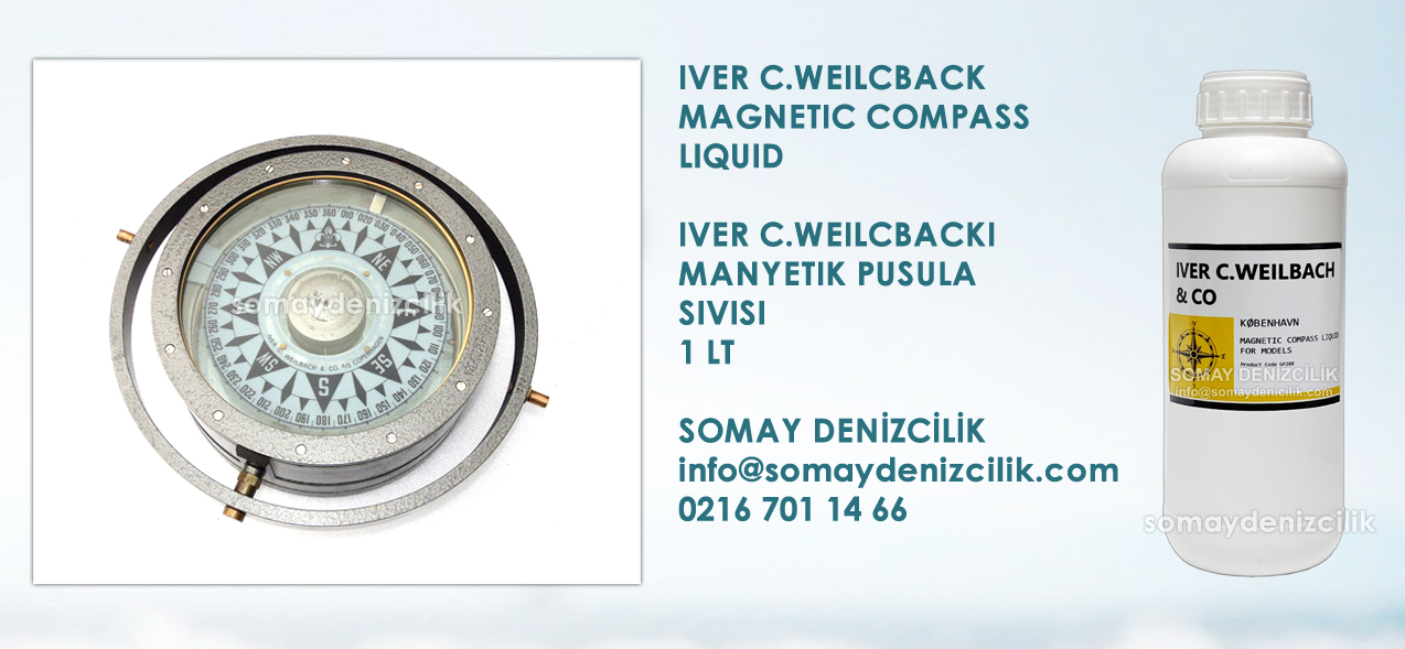 Iver C.Weilbach & CO Magnetic Compass Fluid